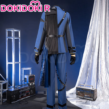 【Size XS-XL】DokiDoki-R Game Cosplay Ensemble Stars Blue Suit ES