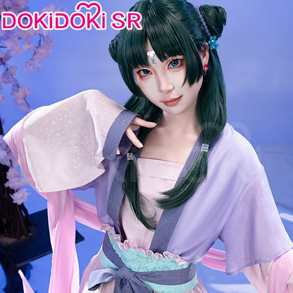【US LOCAL SHIPPING 】【Size XS-3XL】DokiDoki-SR Anime The Apothecary Diaries Cosplay Maomao Costume / Wig Mao Mao MOON FAIRY