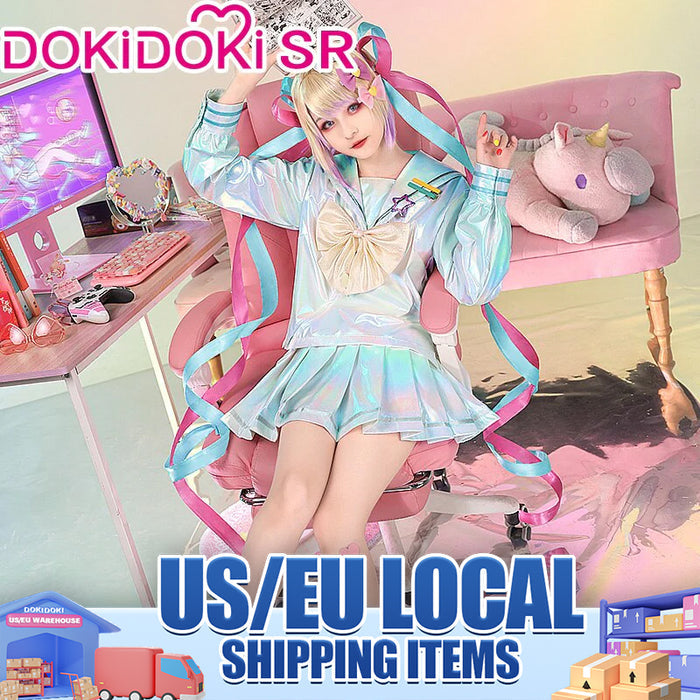 【US/EU LOCAL SHIPPING 】DokiDoki-SR Game NEEDY GIRL OVERDOSE Cosplay KAngel Cospaly Costume Game