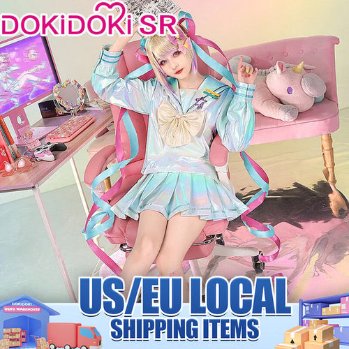 【US/EU LOCAL SHIPPING 】DokiDoki-SR Game NEEDY GIRL OVERDOSE Cosplay KAngel Cospaly Costume Game