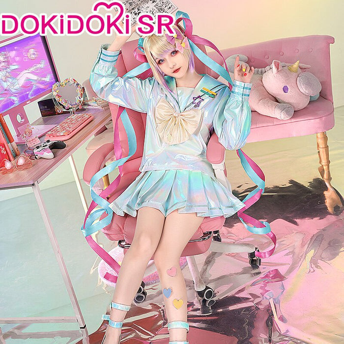 【US/EU LOCAL SHIPPING 】DokiDoki-SR Game NEEDY GIRL OVERDOSE Cosplay KAngel Cospaly Costume Game