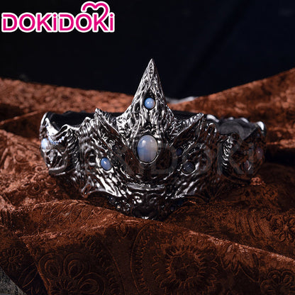 【Wig Ready For Ship】DokiDoki Game Dark Souls III Cosplay Firekeeper Wig / Eye Mask