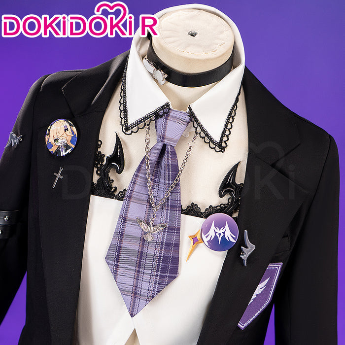 【XS-XL】DokiDoki-R Game Genshin Impact Cosplay Fischl Costume Cafe in Seoul Seoul Cafe